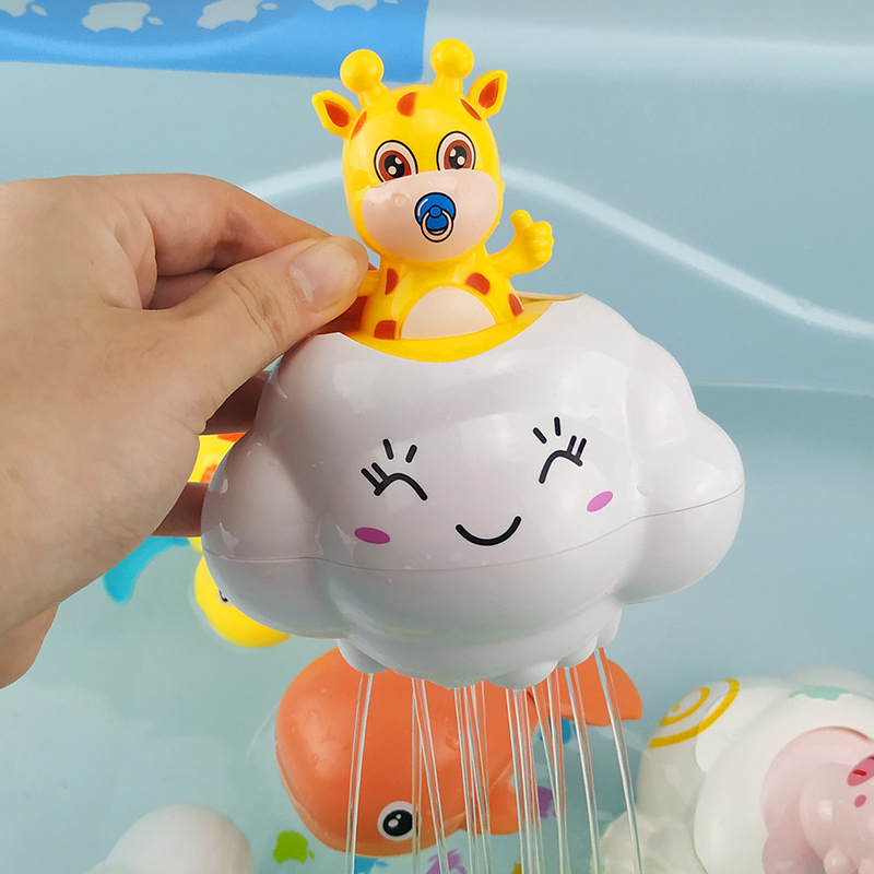Đồ Chơi Xịt Nước Bồn Tắm Hình Đám Mây / Hươu Cho Bé