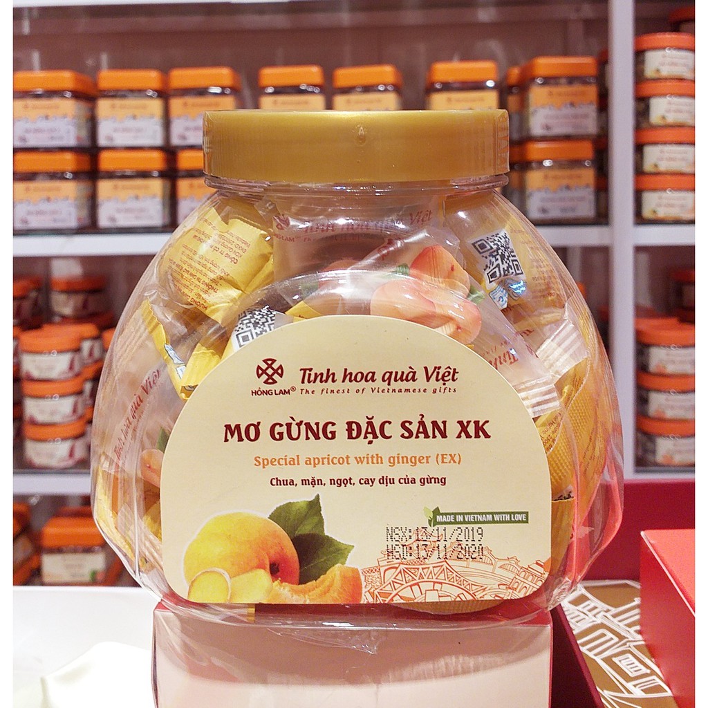 [Mã 159FMCGSALE giảm 8% đơn 500K] Ô MAI MƠ GỪNG ĐẶC SẢN