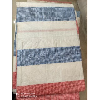 Bạt kẻ sọc 3 màu loại dày- Khổ 2,5; 4; 6m x theo mét tới