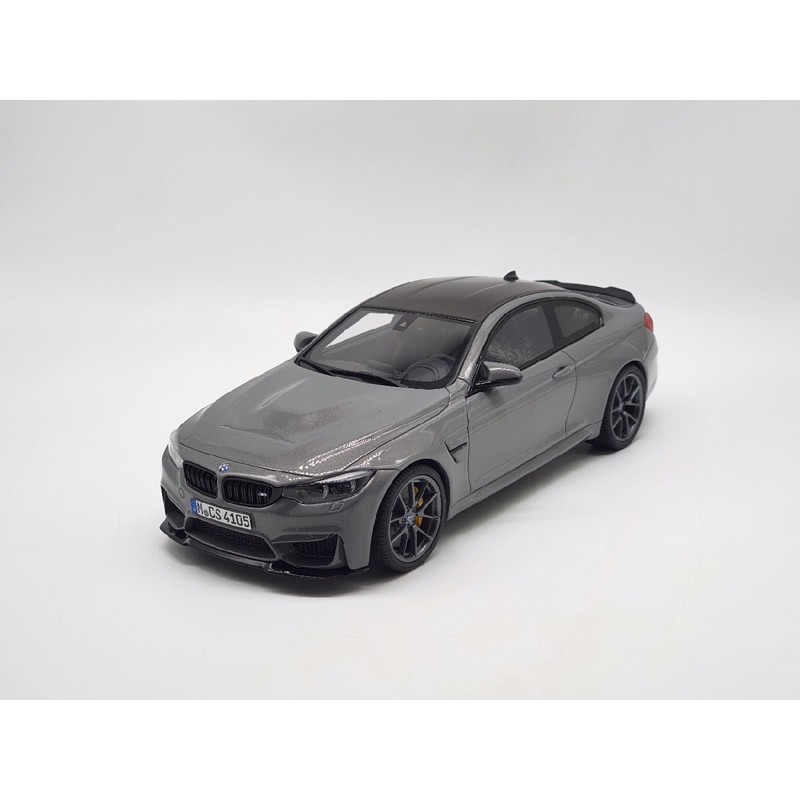 Xe Mô Hình BMW M4 CS Lime Rock Grey 1:18 GTSpirit ( Xám )