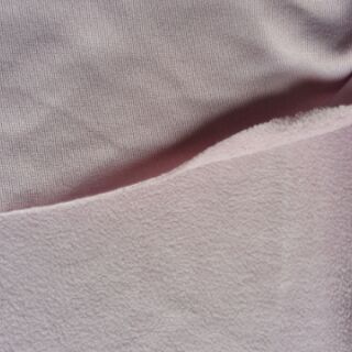 Vải cotton nỉ màu tím cà