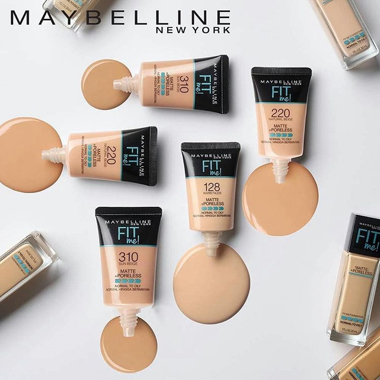 (hàng Mới Về) Kem Nền Maybelline Fit Me Series Chất Lì Không Gây Lỗ Chân Lông | BigBuy360 - bigbuy360.vn