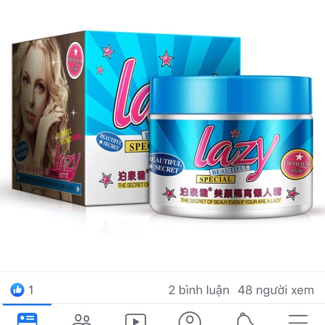 Kem phấn nền lazy dưỡng da make up