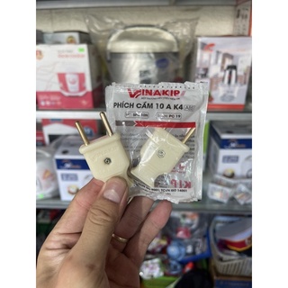 Phích Cắm Điện ViNaKip (10A/250V - K4)