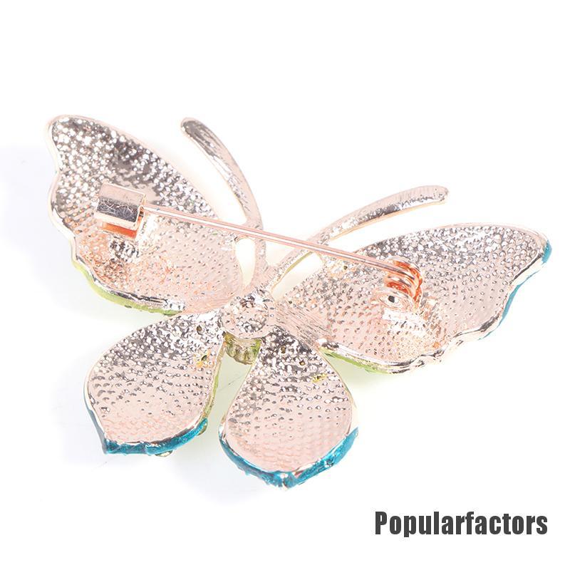 Ghim Cài Áo Hình Bướm Sang Trọng