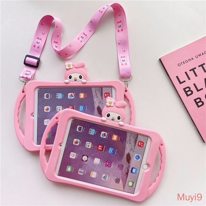 Ốp silicon mềm in Melody hoạt hình cho Ipad 2018 Mini1/2/3 4 Mini 5 6/Air2 Pro9.7 Ipad2/ 3/4 Ipad6 10.2