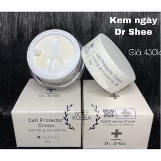 Kem Dưỡng Trắng Da Ban Ngày Dr Shee Korea ( Mẫu mới 30g )