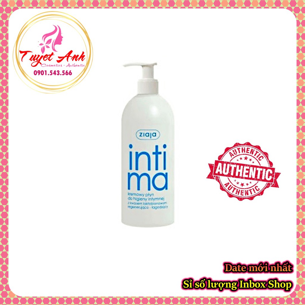 [CÓ SẴN] Intima Ziaja Balan size lớn 500ml - Bổ Sung Axit Hialur - Dung Dịch Vệ Sinh phụ nữ - CHÍNH HÃNG