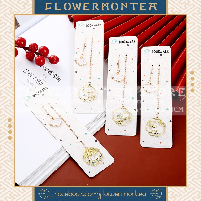 Thẻ Đánh Dấu Sách | Bookmark Dây Kim Loại - Cổ Phong 04