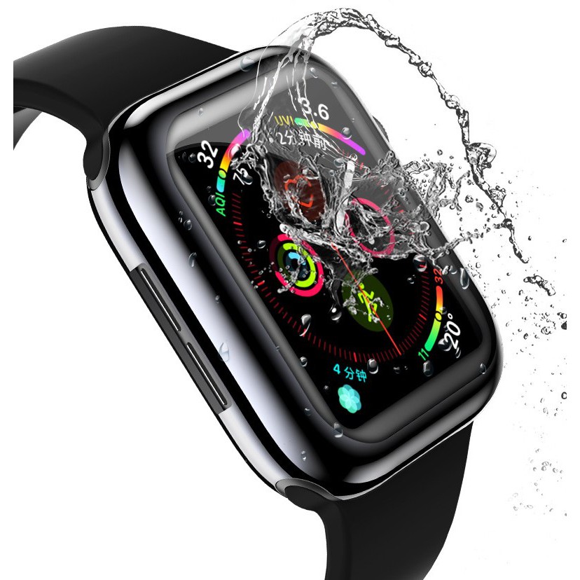 Ốp Case TPU Usams có kính dẻo bảo vệ mặt cho Apple Watch Size 40/44mm