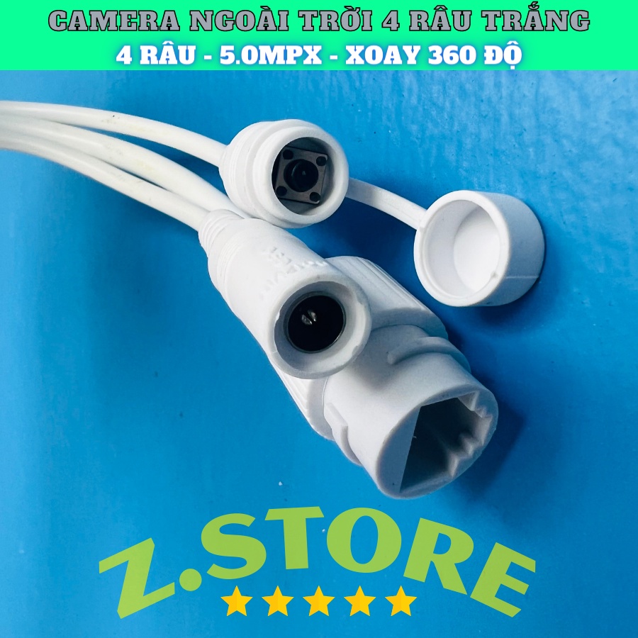 Camera Yoosee PTZ 5.0 MPX 15 led - Gray, đàm thoại 2 chiều, chống nước, hàng chính hãng camera wifi ptz 4 râu trắng