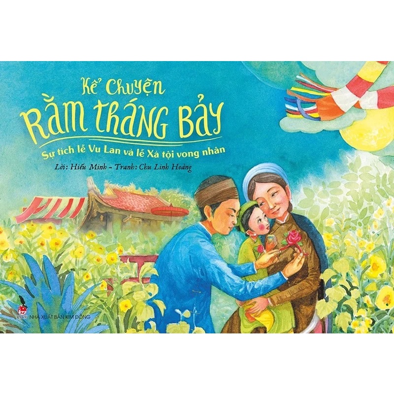 Sách-Kể chuyện Rằm tháng Bảy - Sự tích lễ Vu Lan và lễ Xá tội vong nhân