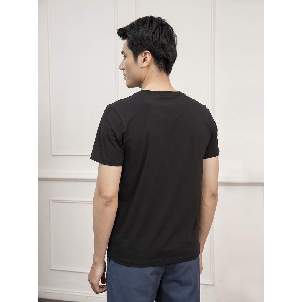 áo thun nam, áo tshirt ⚡ARISTINO⚡ phông nam trơn phom Regular Fit suông nhẹ thoải mái, vừa vặn số đo hình thể - ATSR02