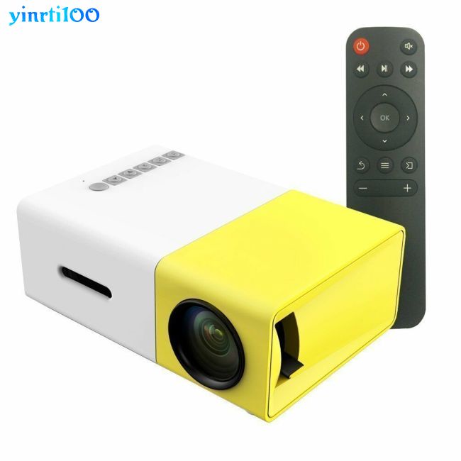 Máy ChiếU Gia ĐìNh Yinrti100 YG300 1080P Usb Hdmi-Compable AV SD KèM Phụ KiệN