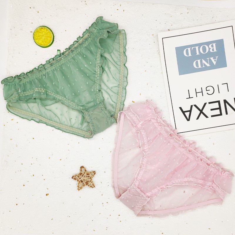 Mới Quần Lót Cotton Phối Lưới Thời Trang Gợi Cảm Cho Nữ | BigBuy360 - bigbuy360.vn