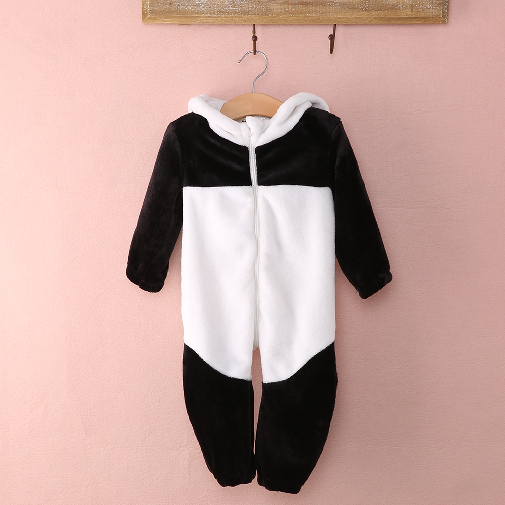 Set đồ liền thân hình gấu panda dễ thương cho bé