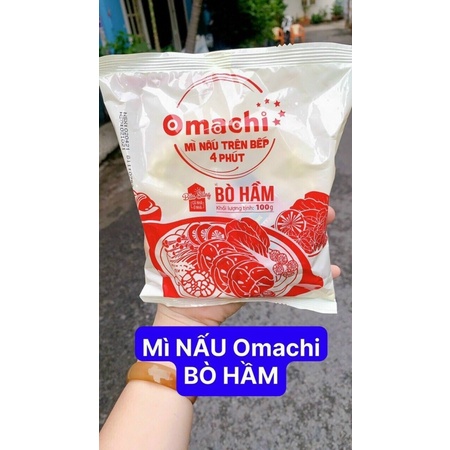 ( 5K / gói TO ) 🍜🍜 🥩🥩 Mì Nấu Bò Hầm của Omachi ( DAI DAI - NGON XỈU )