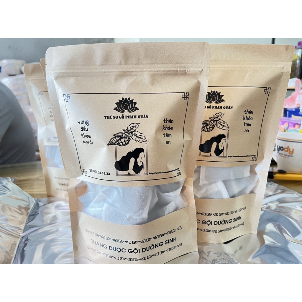 Thang dược gội đầu dưỡng sinh( 30 gói lọc nhỏ)