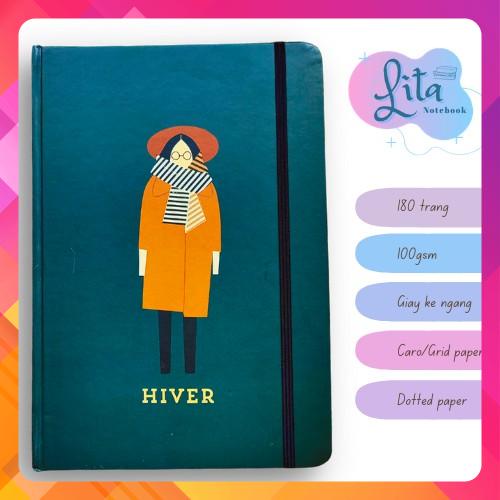 Lita 15 - Sổ tay lưu bút Hiver A5 100gsm - Gemma Notebook