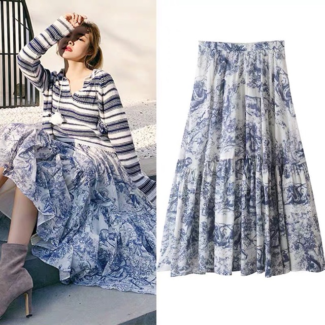 Chân váy xoè dài Angela Baby