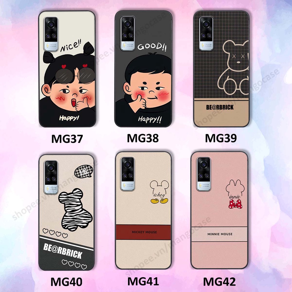 Ốp lưng Vivo Y91 / Y91c / Y93 / Y95 in hình happy nice, bé gấu đáng yêu