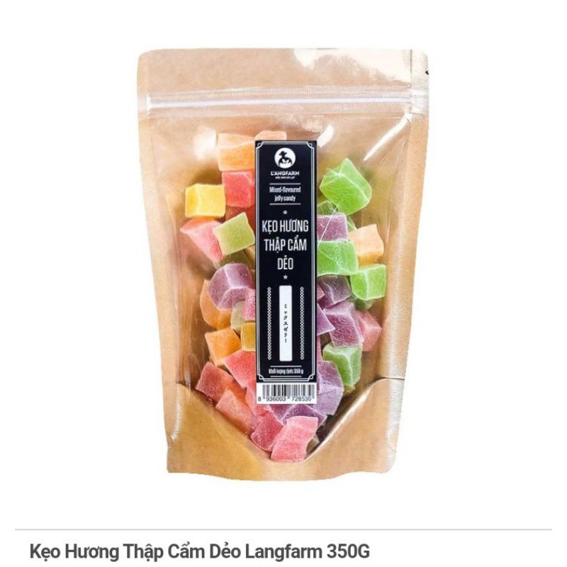 Kẹo Hương Dẻo Thập Cẩm Langfarm 350g