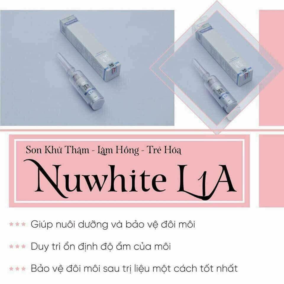 KEM LÀM HỒNG, GIẢM THÂM MÔI NUWHITE LA1 - 3321