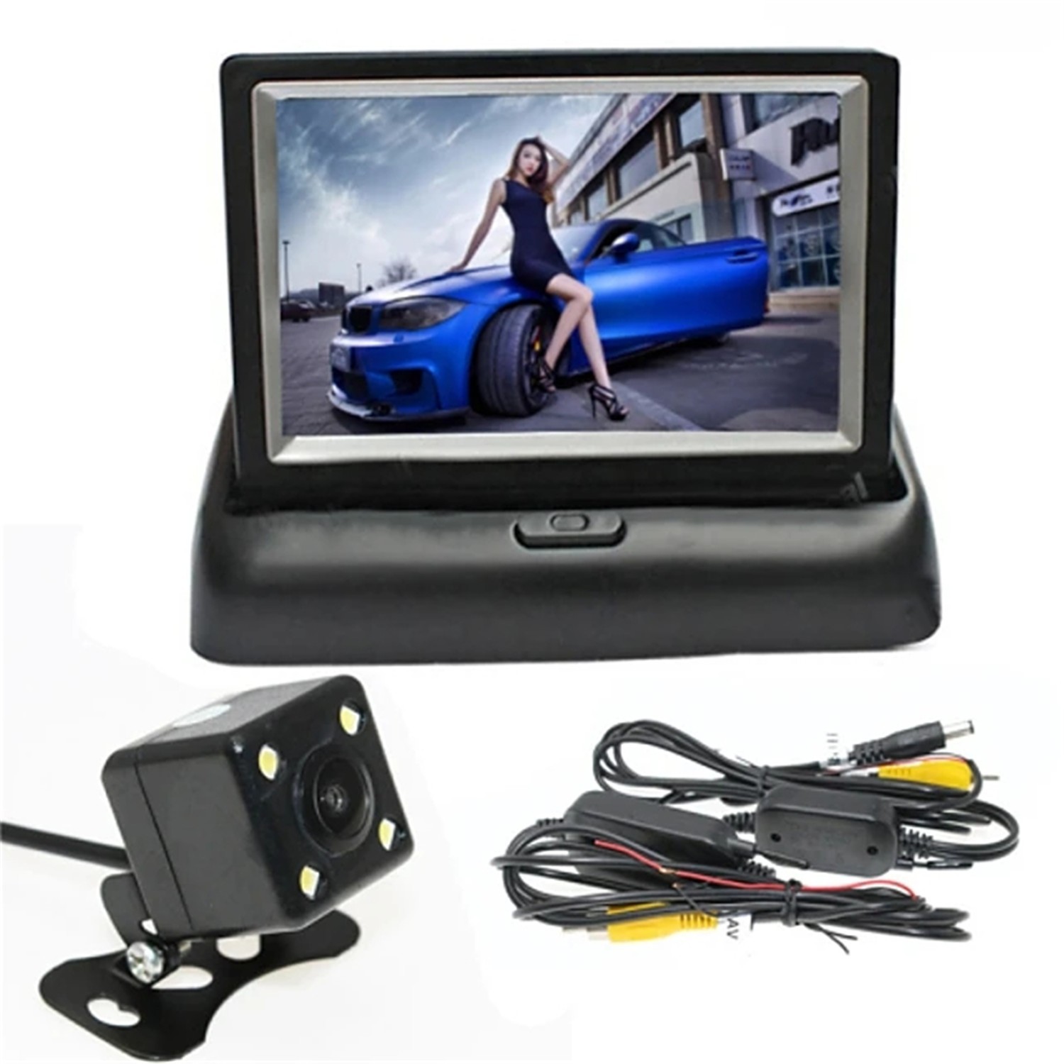 [Featured Collection] 4.3-inch folding wireless display + wireless 4led night vision camera | BigBuy360 - bigbuy360.vn