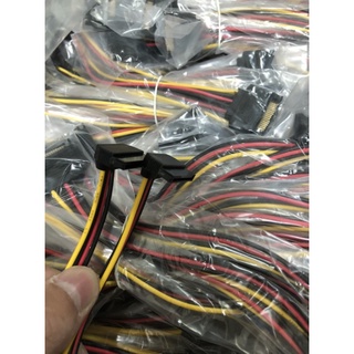 Cáp nguồn sata 1 ra 2 cổng đầu Thẳng