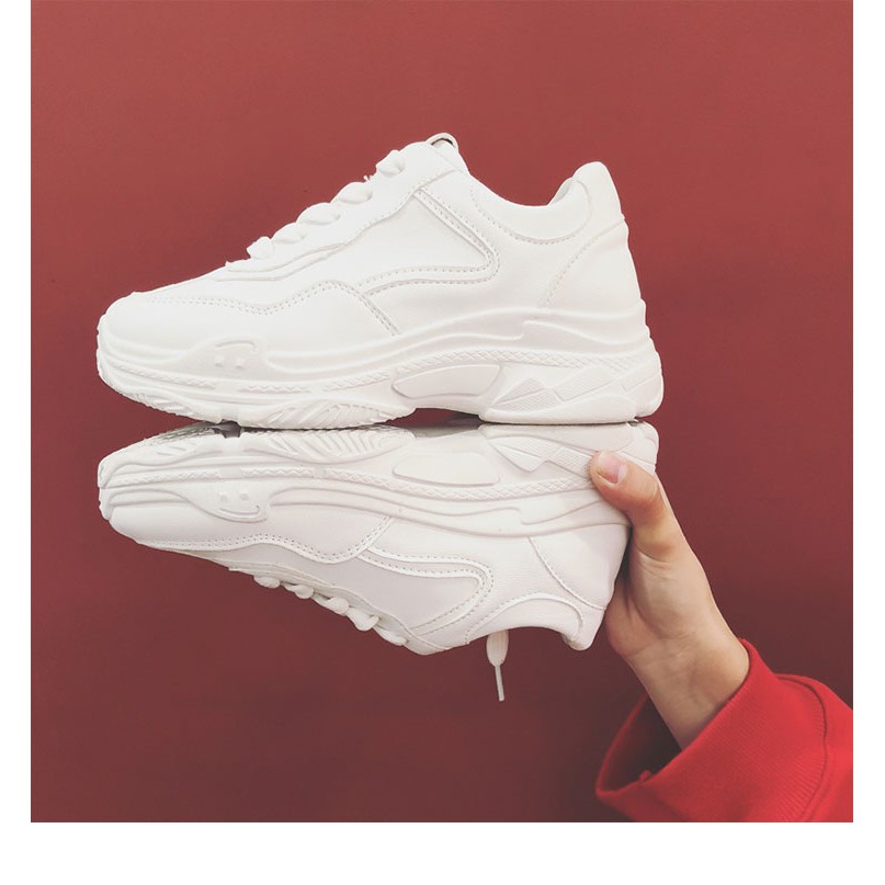 Giầy nữ 👟FreeShip👟 Mã giảm giá[GIAY THE THAO] Giầy trắng tuyết đế độn mới | BigBuy360 - bigbuy360.vn