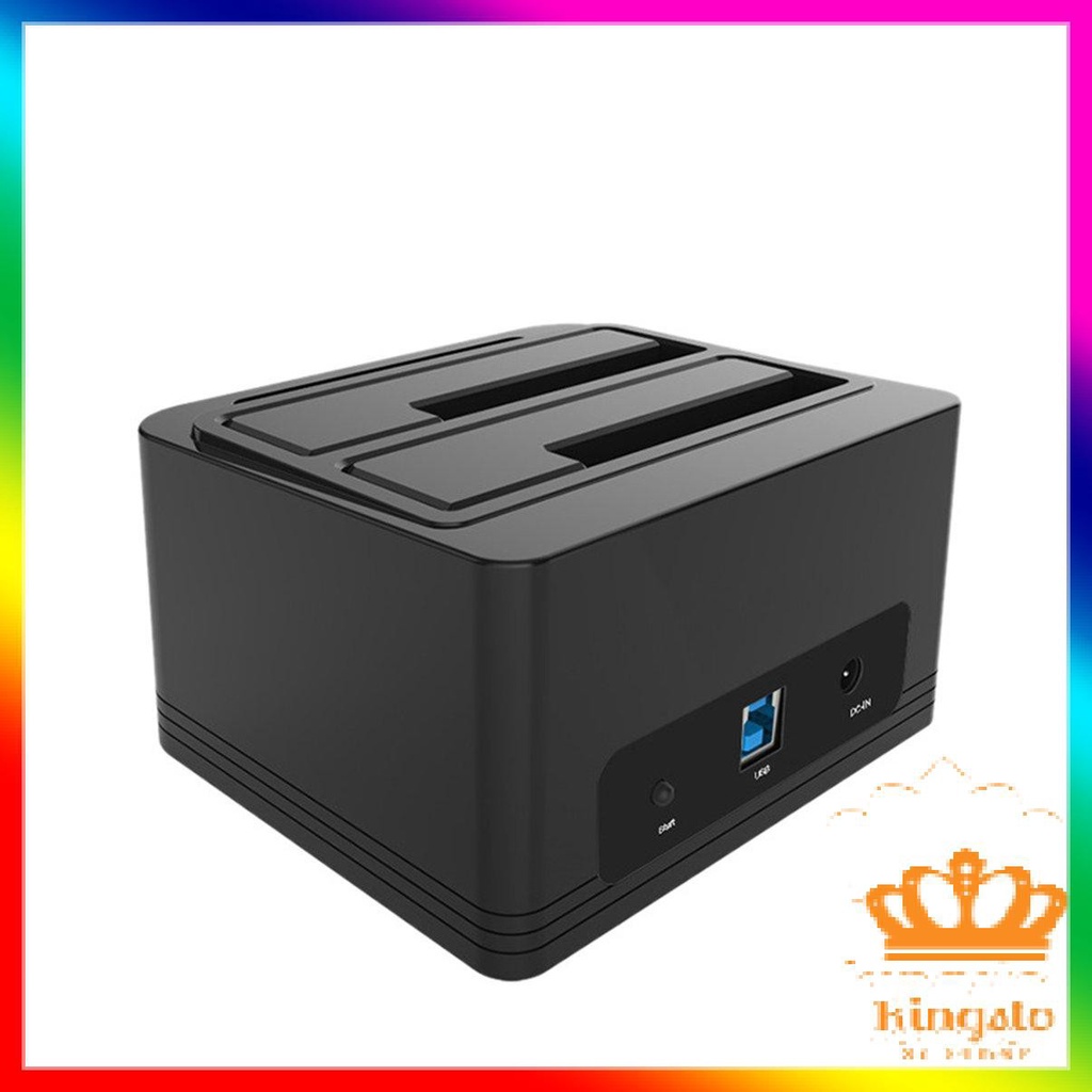 [Mới]Hard Drive Docking Station USB3.0 For HDD / SSD3.5 / 2.5 Inch SATA Hard Disk | BigBuy360 - bigbuy360.vn