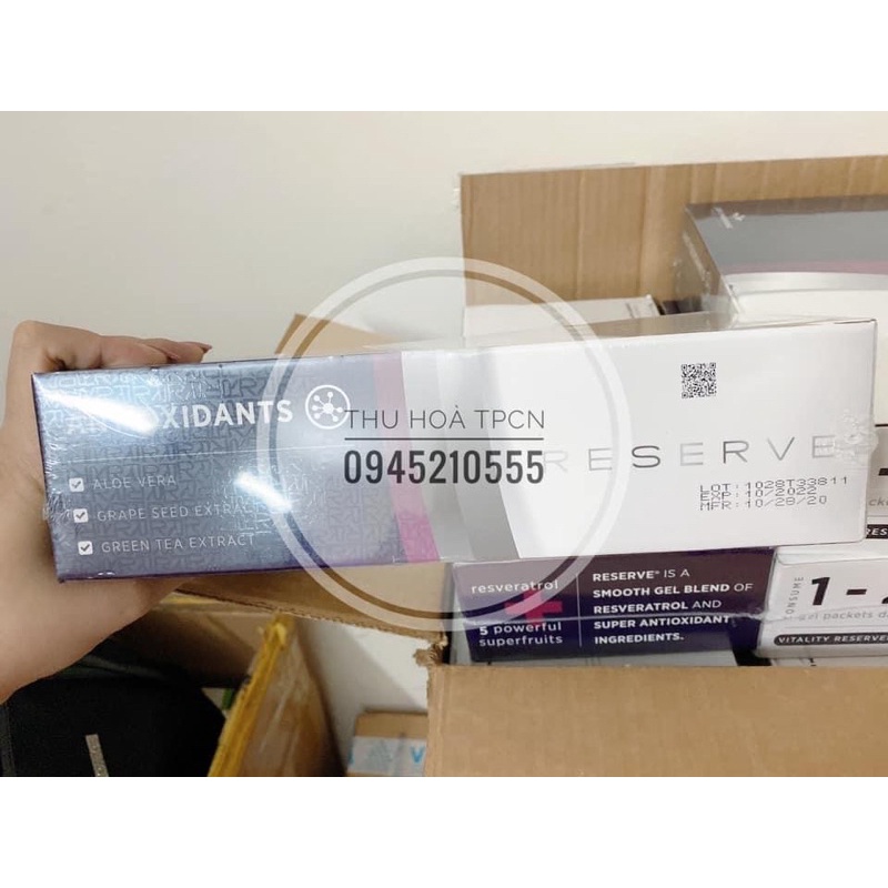 Gel trái cây reserve jeunesse tăng cường sức khoẻ chống oxi hoá