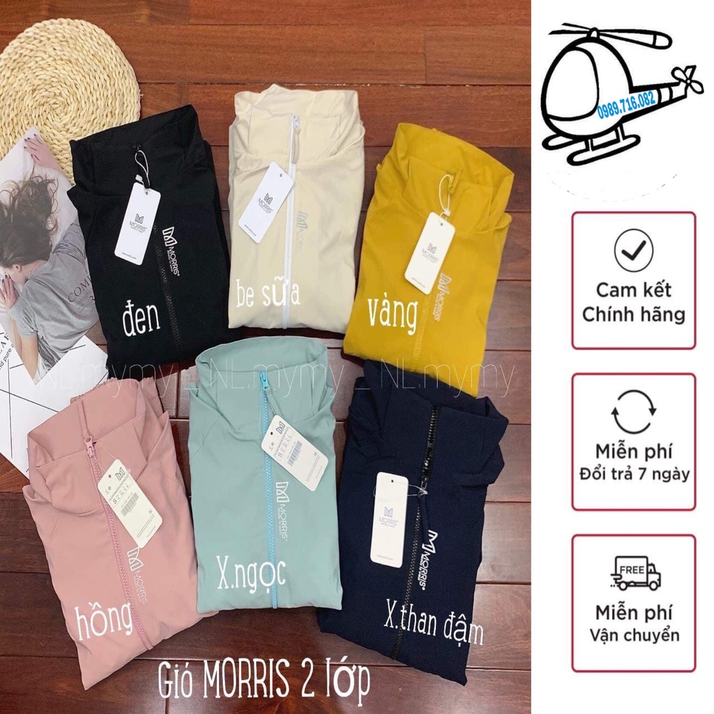 Áo gió MORRIS 2 lớp | BigBuy360 - bigbuy360.vn