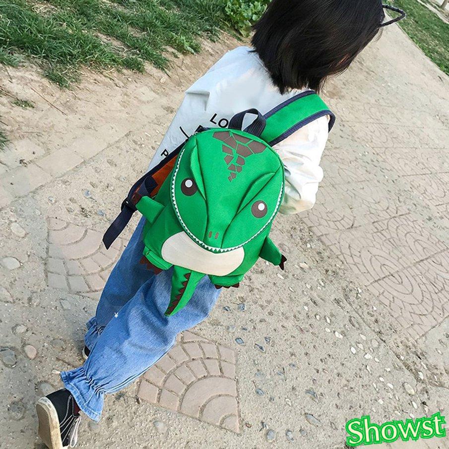 Kids School Bag Lightweight Animal Dinosaur Shape Kindergarten Backpack