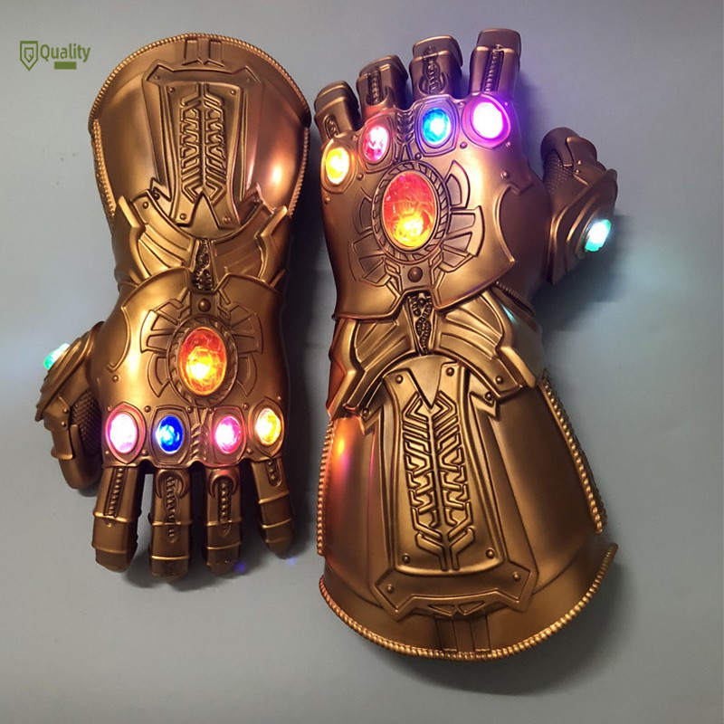 Găng tay PVC hóa trang Thanos Avengers tích hợp đèn LED cho Halloween | BigBuy360 - bigbuy360.vn