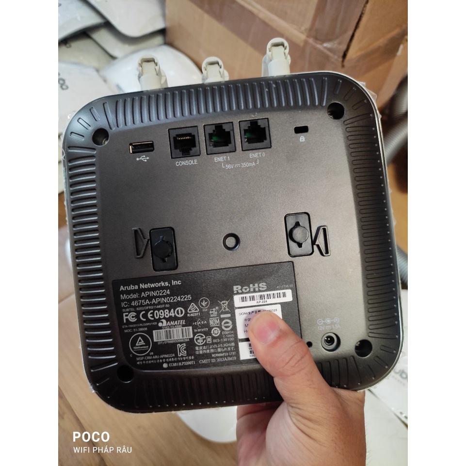 Bộ phát wifi ARUBA 224, bộ Phát Wifi Chuyên Dụng Anten Rời Roaming Mesh