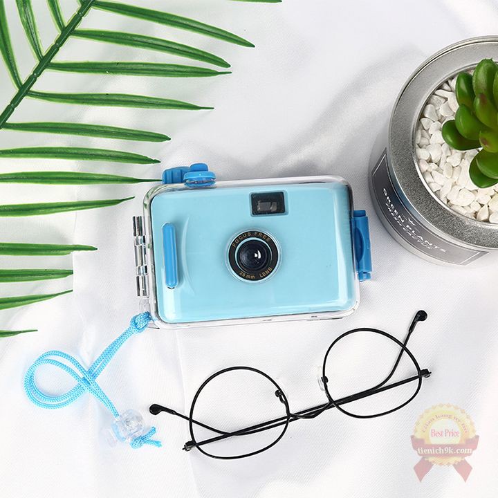 Máy ảnh Film Lomo Underwater mini du lịch chống nước tiện lợi nhiều màu hình thú Doraemon Kitty cầm tay