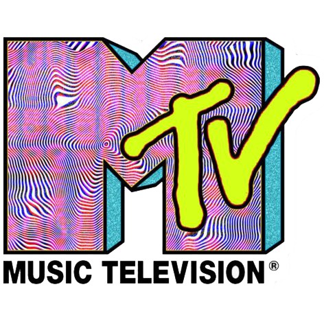 Hình dán STICKER LOGO MTV, dán xe, dán máy tính pc, sticker laptop