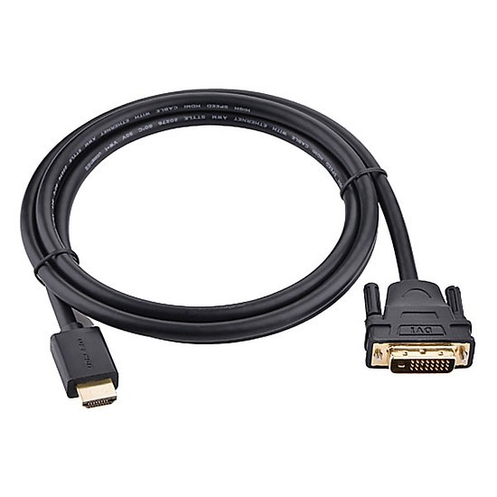 Cáp HDMI To DVI 24+1 dài 15m Chính Hãng Ugreen 10166