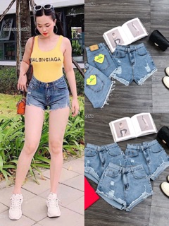 Quần short jean