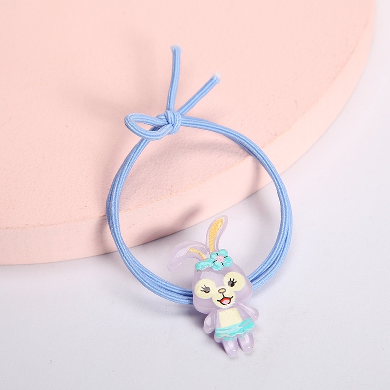 Dây buộc tóc dạ quang phát sáng nhân vật hoạt hình gấu pooh, thỏ, mèo Tom…
