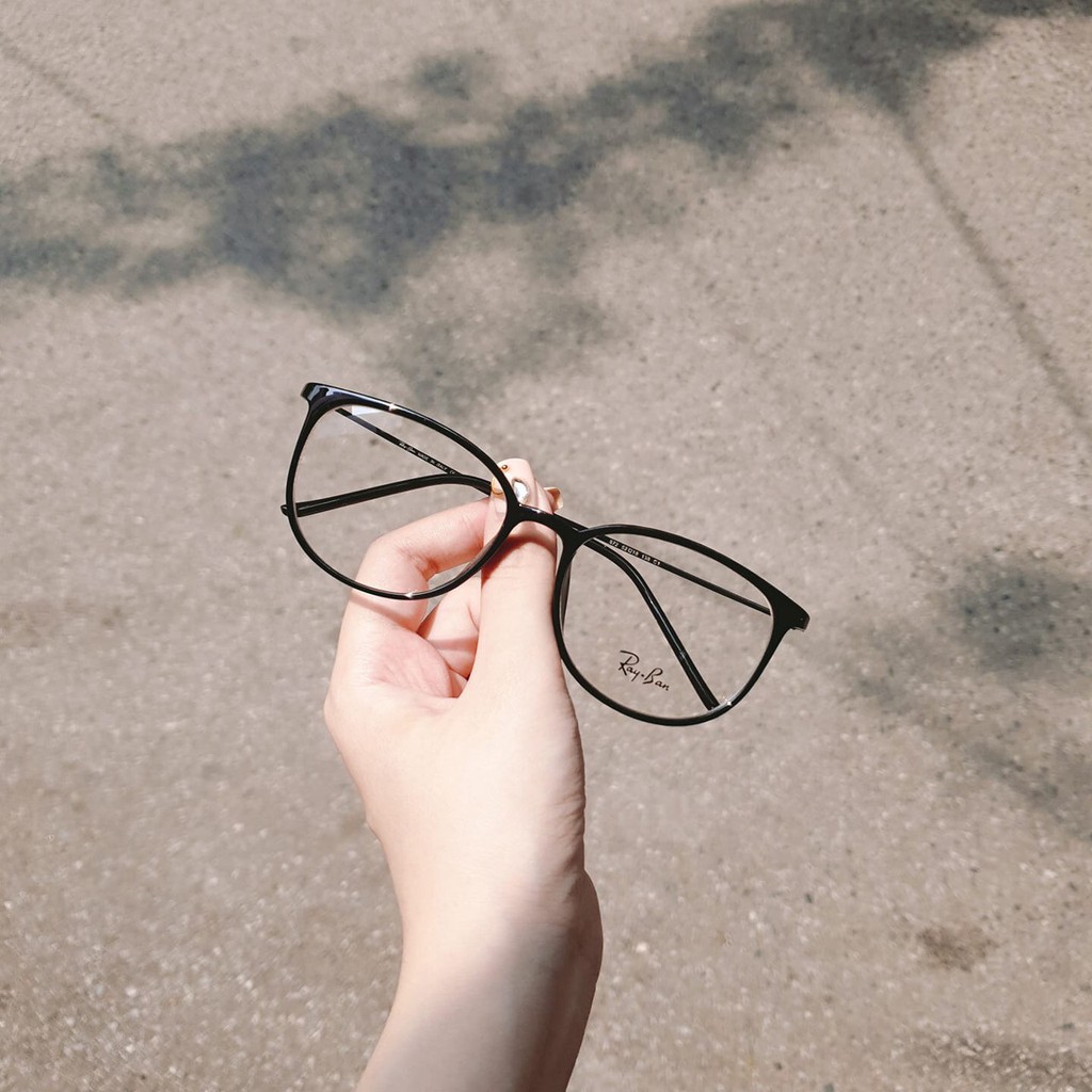 Cắt kính mắt cận-loạn  Gọng kính cận vuông kim loại Rb872 | BigBuy360 - bigbuy360.vn