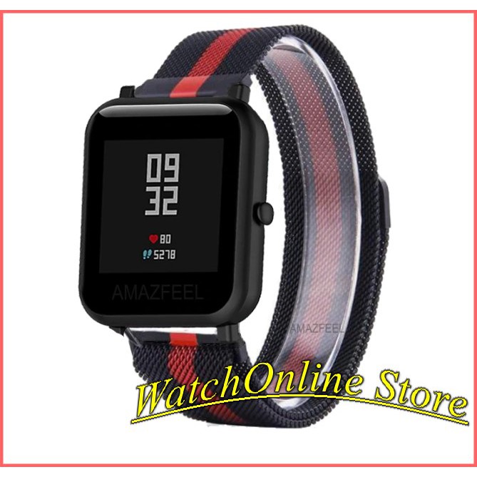 Dây đeo nam châm milanese loop dành cho Amazfit GTS/ Amazfit Bip