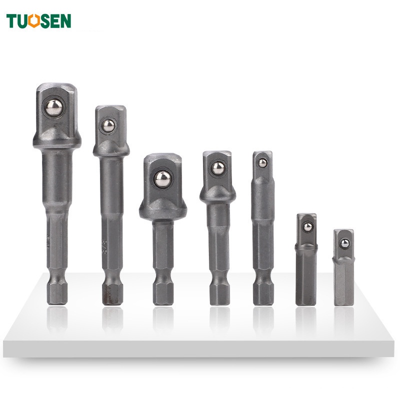 Bộ 3 đầu chuyển đổi máy khoan thành đầu vặn khẩu TUOSEN - Thép Chrome 45#