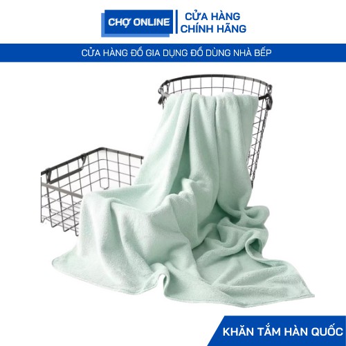 Khăn tắm xuất Hàn chất dày dặn đẹp, Khăn tắm cotton loại 1 cao cấp