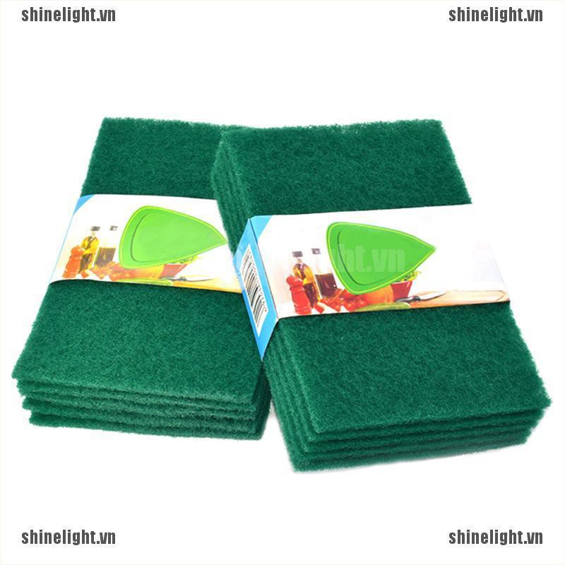 Bộ 5 Cọ Nồi Màu Xanh Lá Cây Chất Lượng Cao
