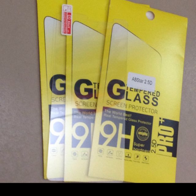 Combo bộ 3 kính cho Galaxy A8 Star