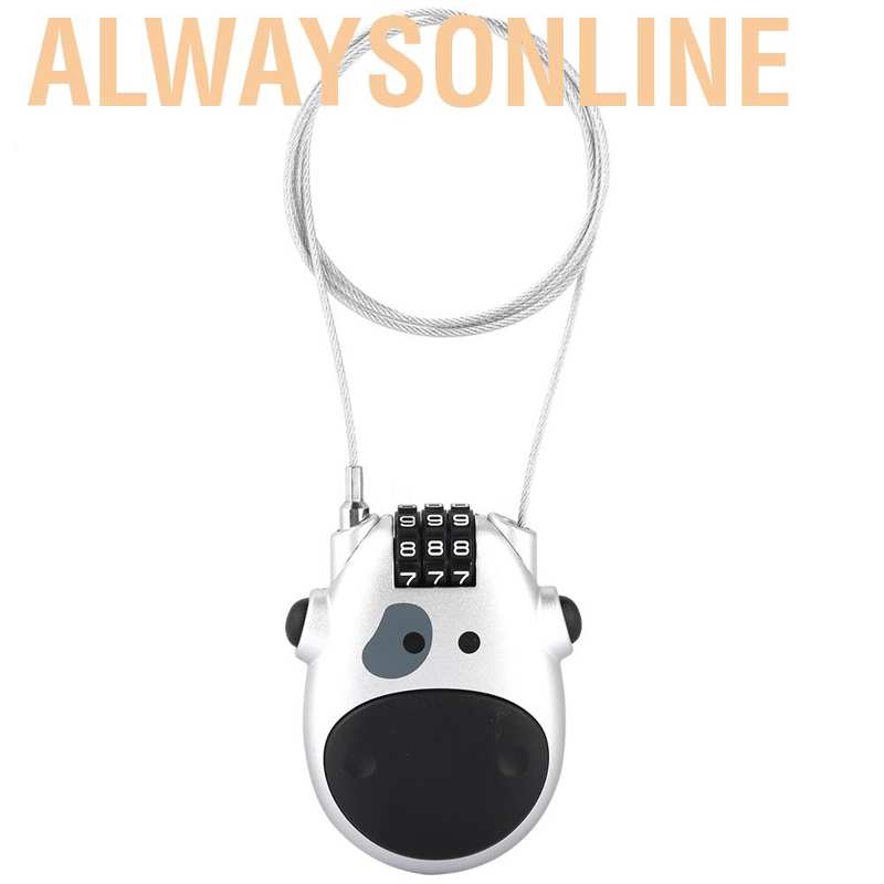 Ổ Khóa Xe Đạp 3 Chữ Số An Toàn Cho Bé