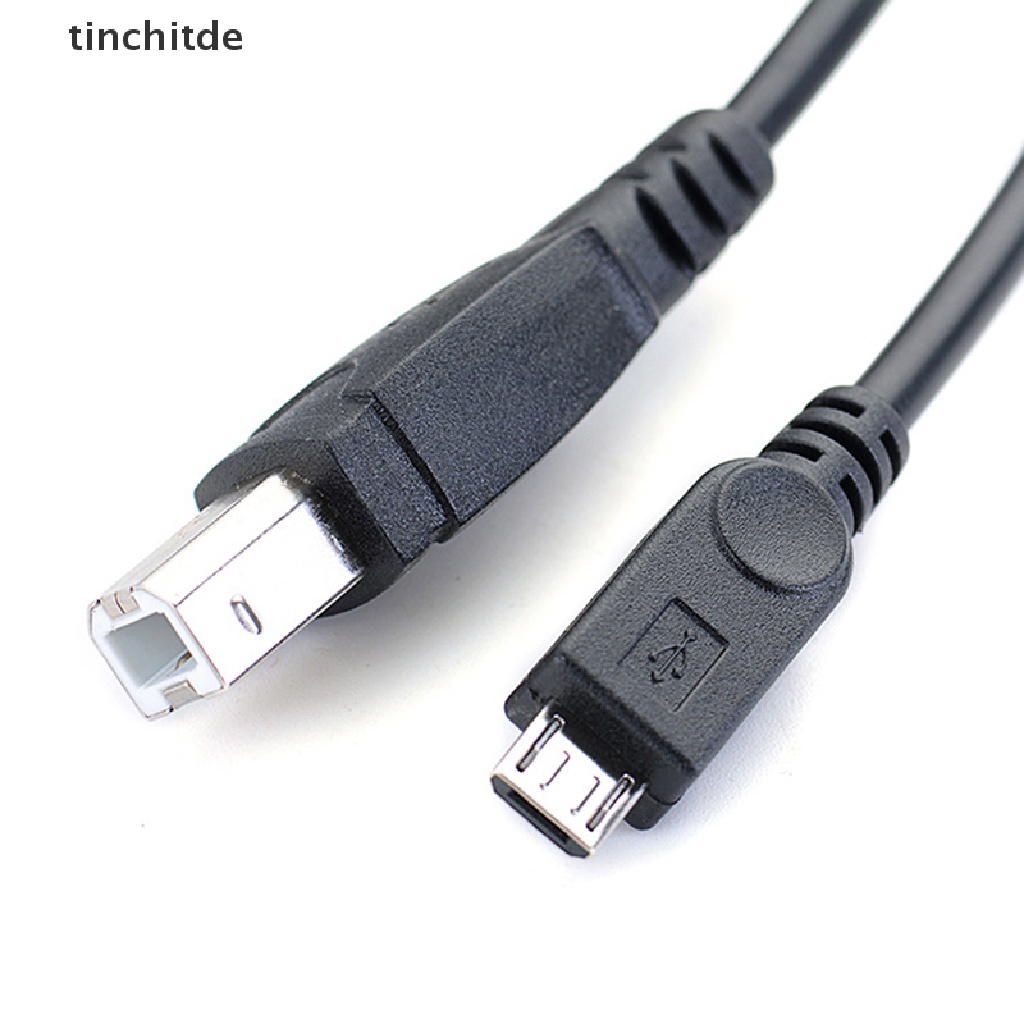 Dây Cáp OTG 3.2ft Chuyển Đổi Từ Đầu Cắm Micro USB Sang Cổng Cắm USB Type B Cho Máy In Di Động / Máy Tính Bảng