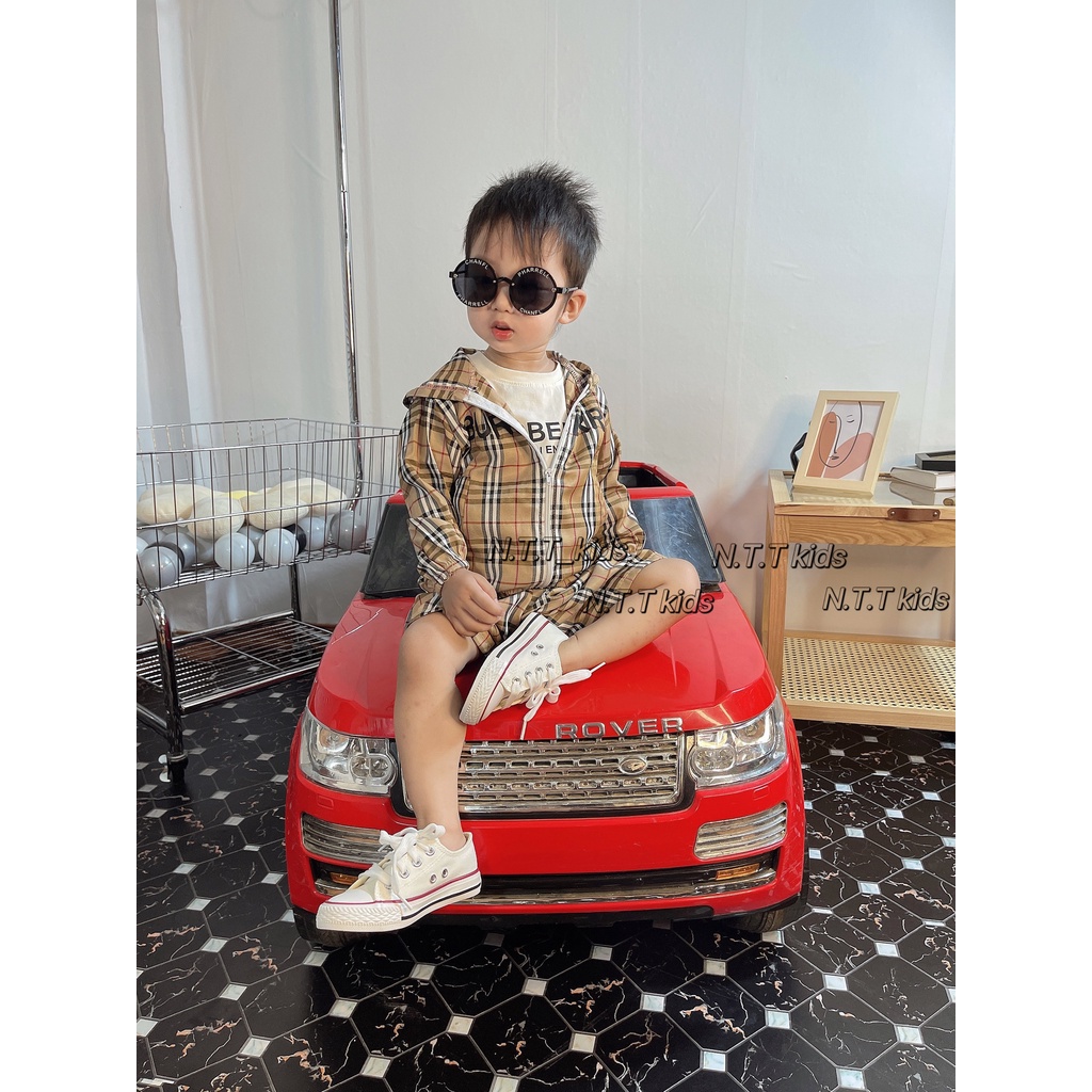 8/30kg SÉT B B R 3 CHI TIẾT CHO BÉ TRAI BÉ GÁI MẶC HÈ THU CỰC CHẤT